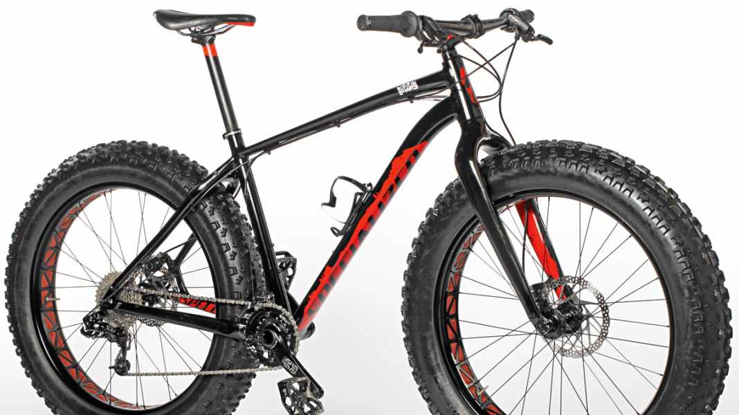 Really fat: Specialized Fatboy with 4.8" wide tyres