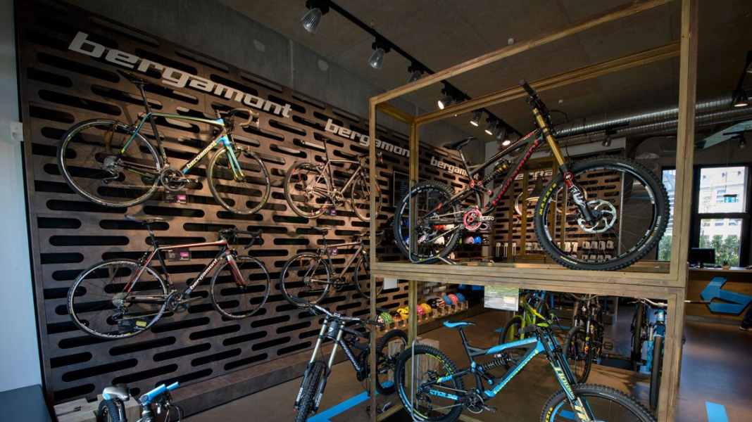 Bergamont flagship store in St. Pauli