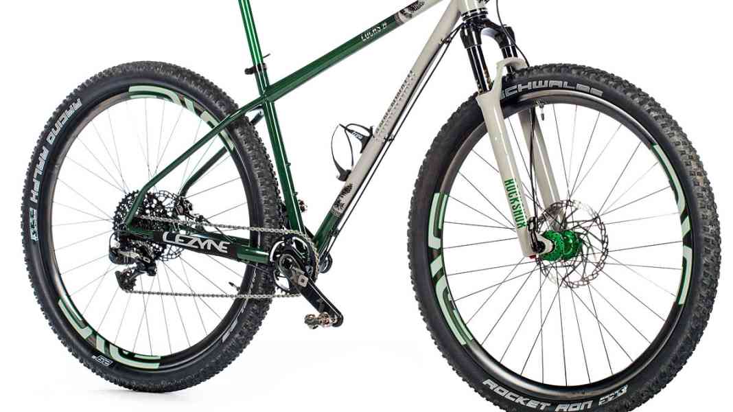 Edles Race-Bike mit Stahl-Rahmen aus dem Pfälzerwald
