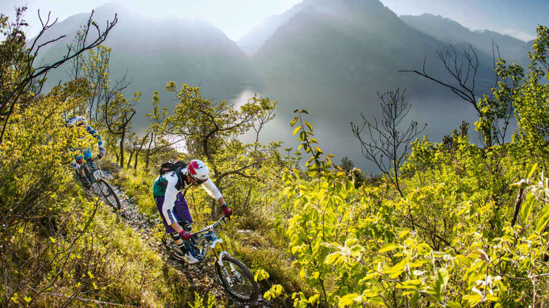 Trail highlight on Lake Garda: Coast Trail