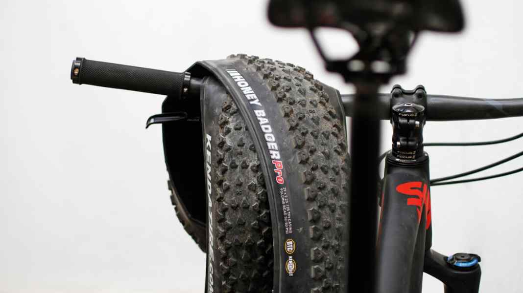 Kenda Honey Badger Pro tyres in individual test