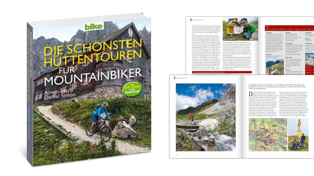 Book tip: The most beautiful hut tours for mountain bikers