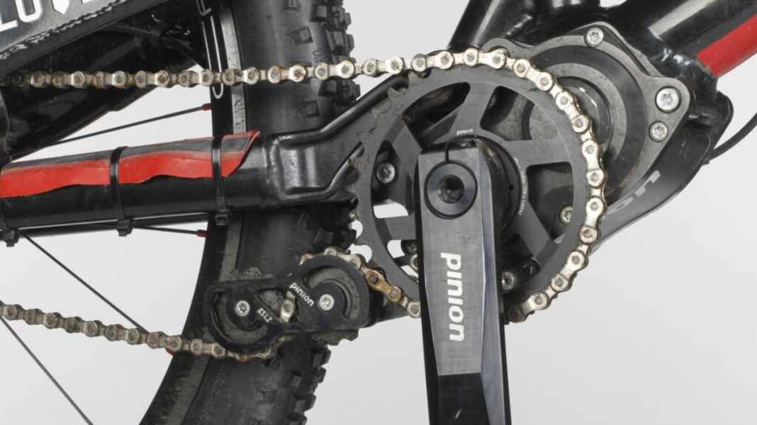 Pinion gearbox P1.18 in the test