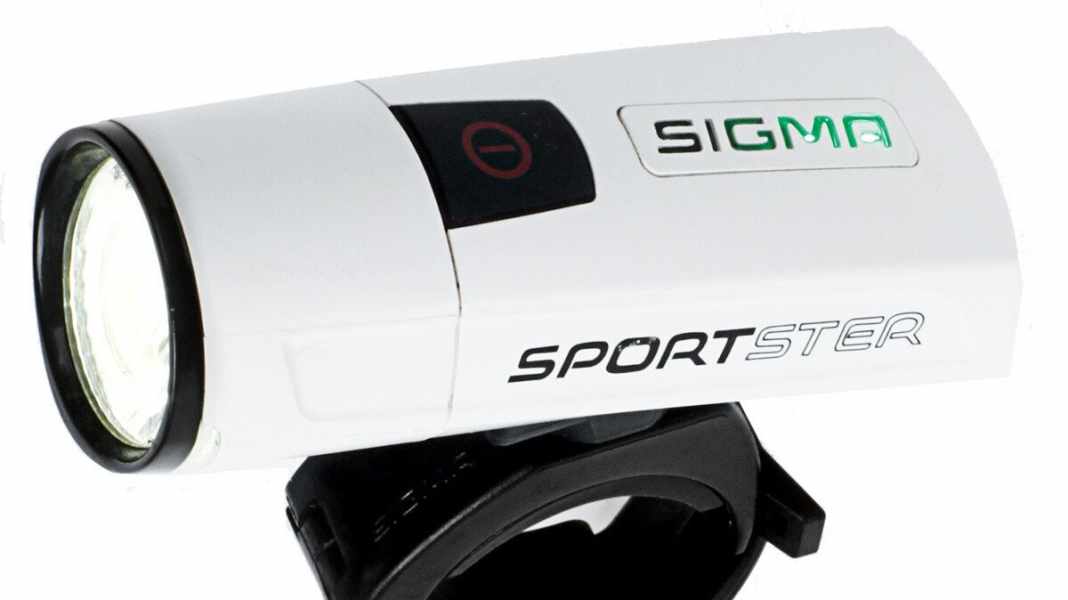 Bicycle light with road approval: Sigma Sportster