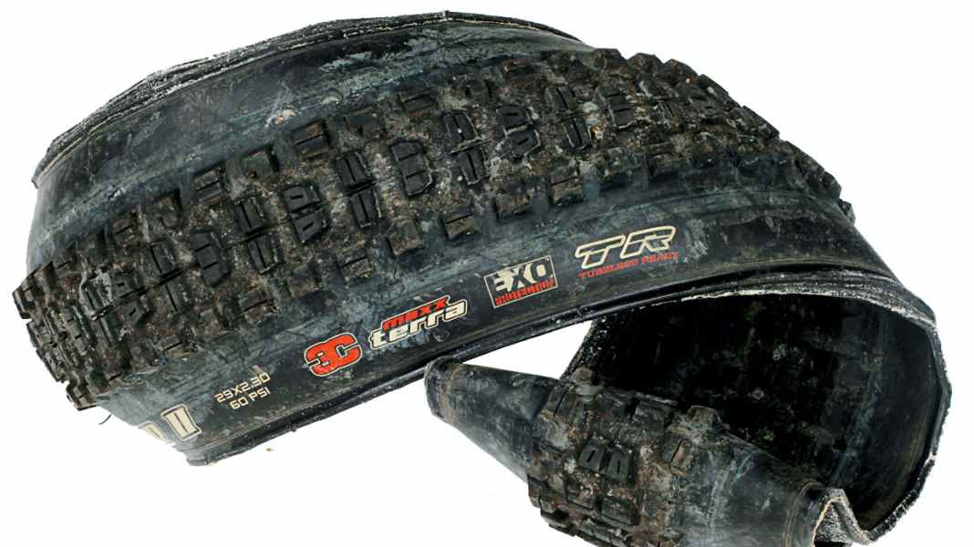 MTB tyre Maxxis Minion in endurance test