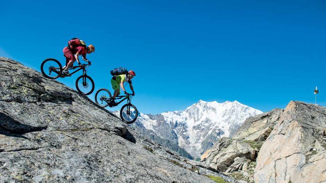 Entspannt über die Alpen mit dem Mountainbike