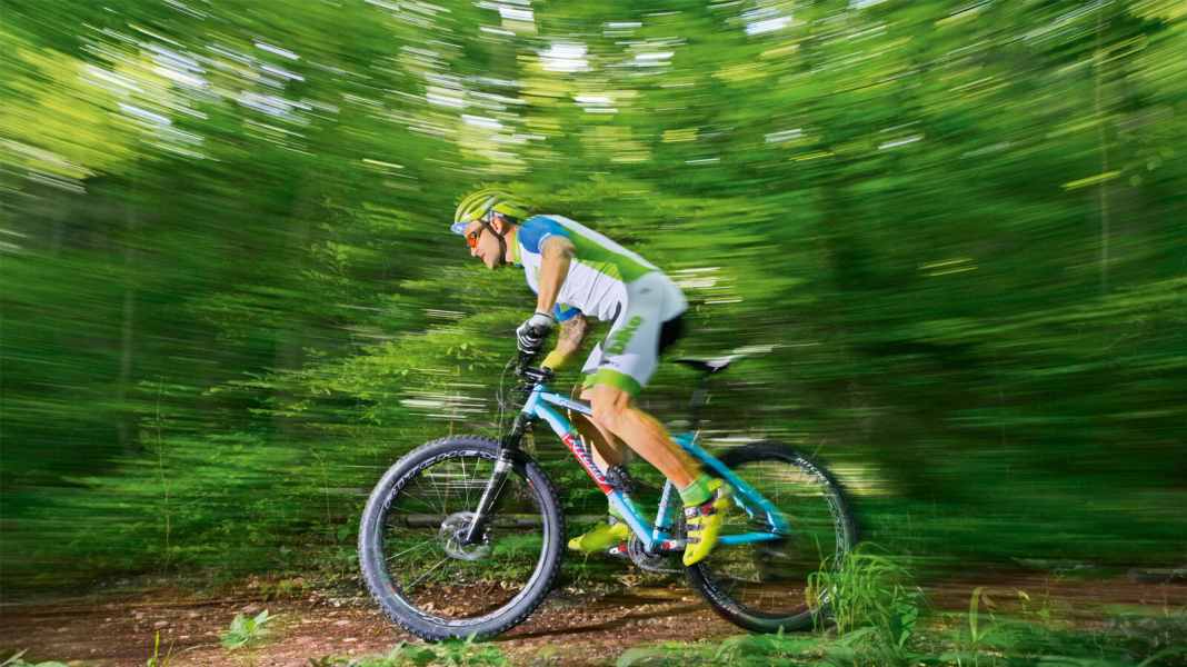Ritchey P-650B steel hardtail in individual test