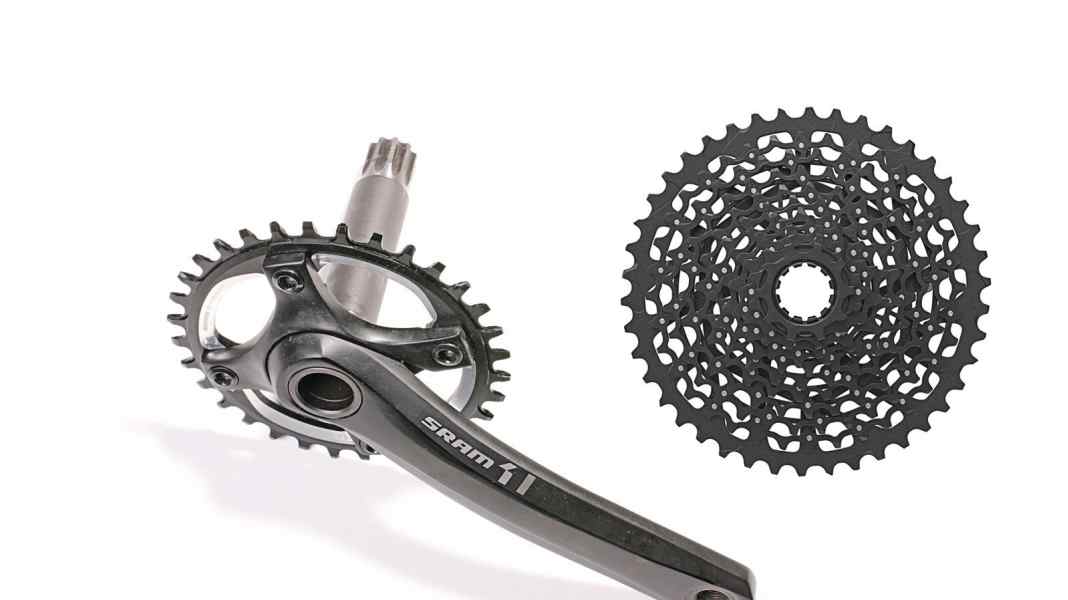 1x11 Sram X1 drivetrain in test