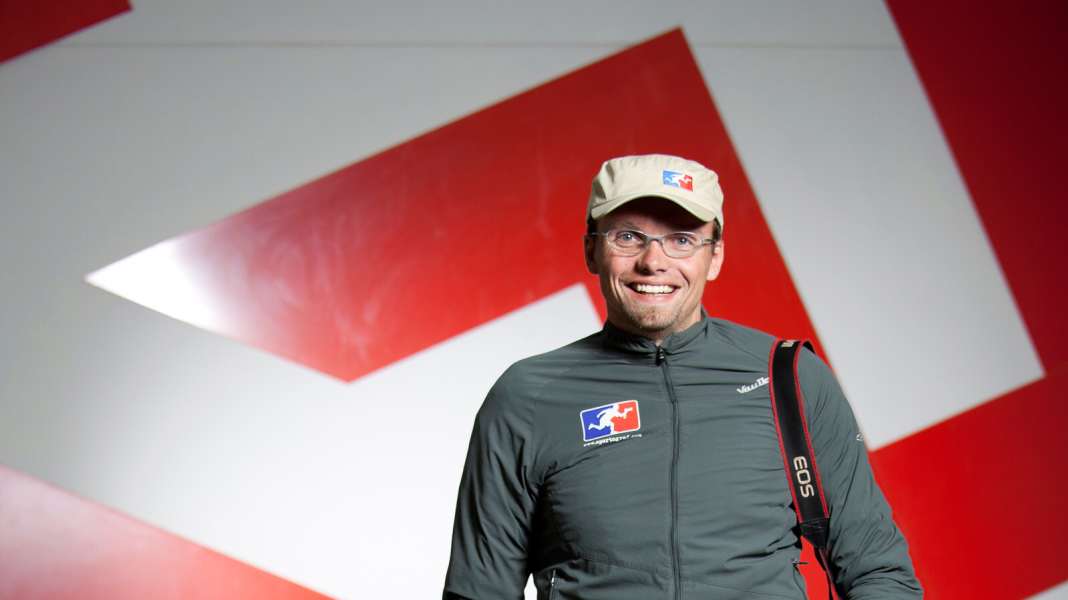 Always on the go: sports photographer Tom Janas