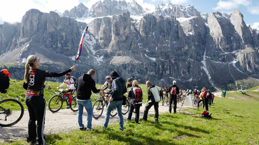 Henri Lesewitz beim Hero Dolomites MTB-Marathon