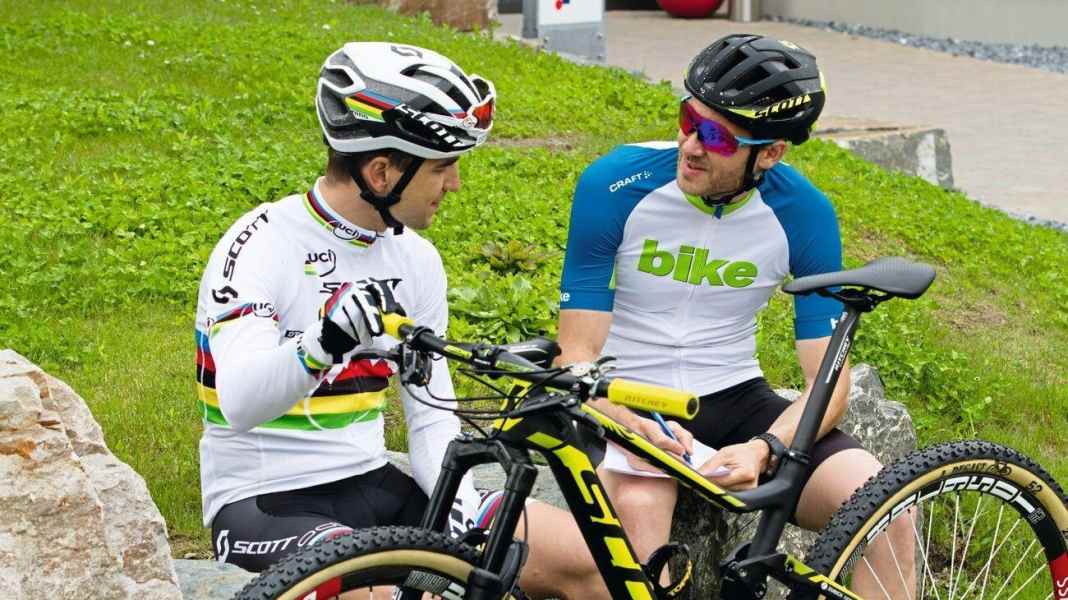 Nino Schurter's Olympic bike