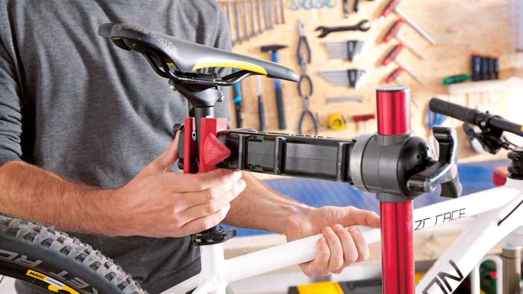Bike-Hebebühne: Arbeiten auf Augenhöhe