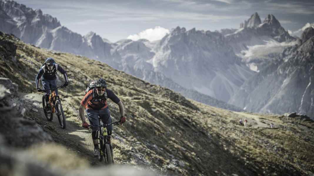 Biken in der Dolomitenregion Drei Zinnen