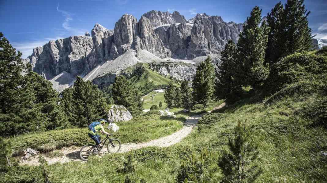 Biking in Val Gardena