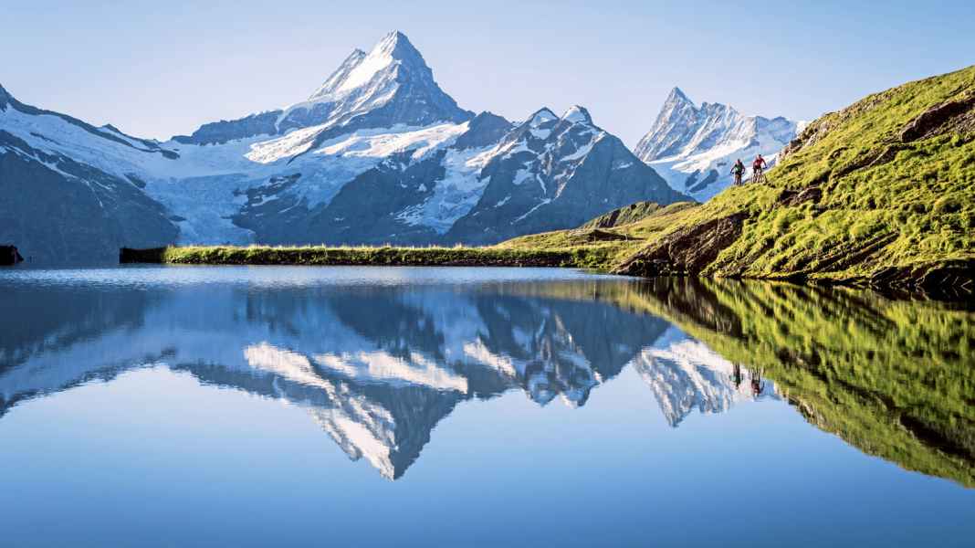 Bachalpsee: 13 km Singletrail mit grandioser Aussicht