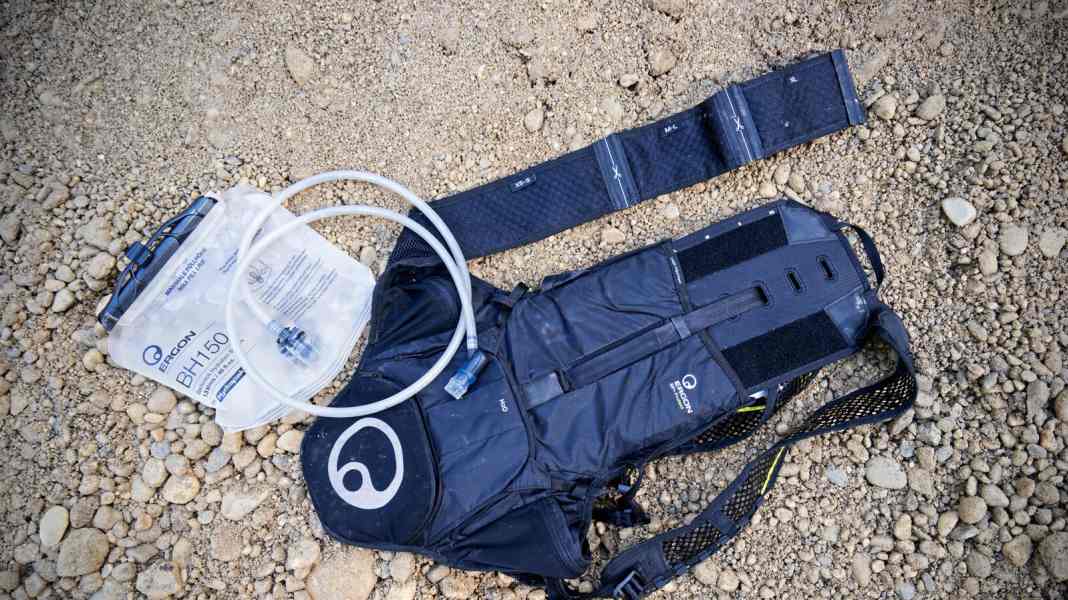 Ergon BP1: MTB Rucksack und Protektor - all in one