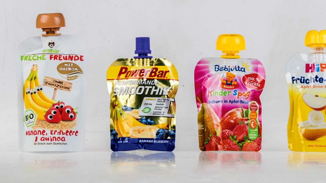 Obst im Quetschbeutel: Alternative zum Energy-Gel?