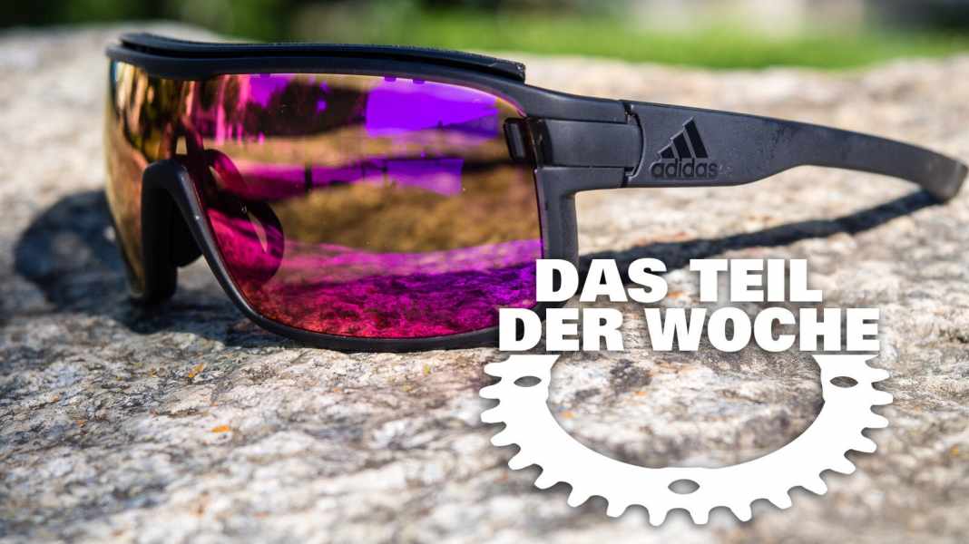 Part of the week: Adidas glasses with Vario filter