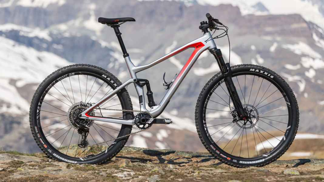 Trail bike with new Vario seatpost