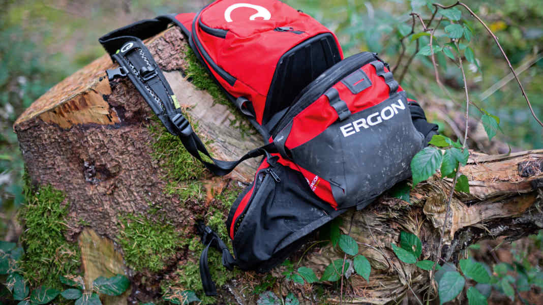 MTB backpack Ergon BE3 in long-term practical test