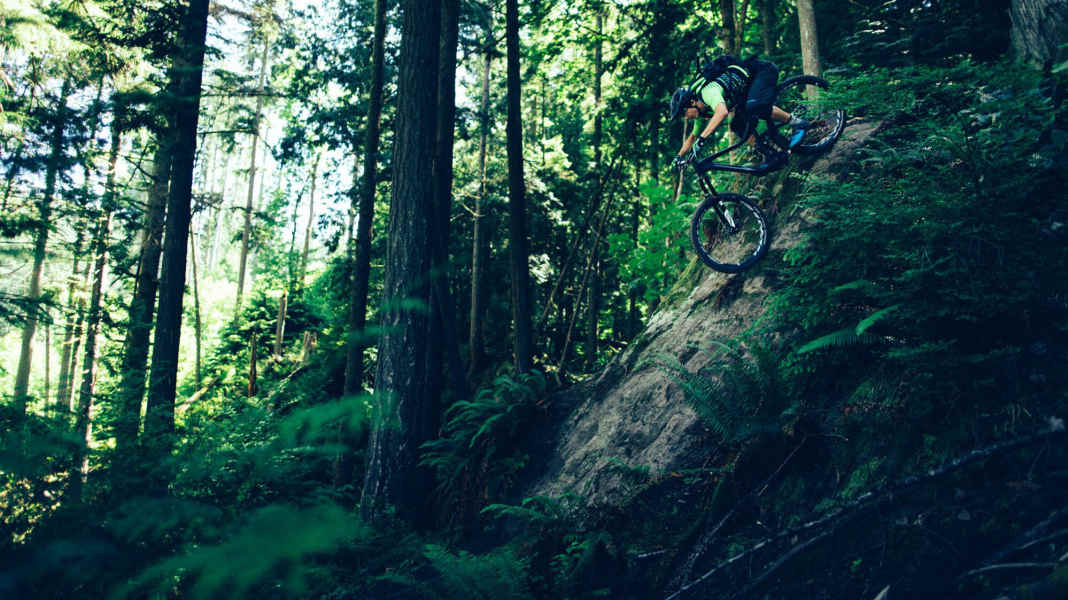 Longer and flatter: the Giant Reign 2018