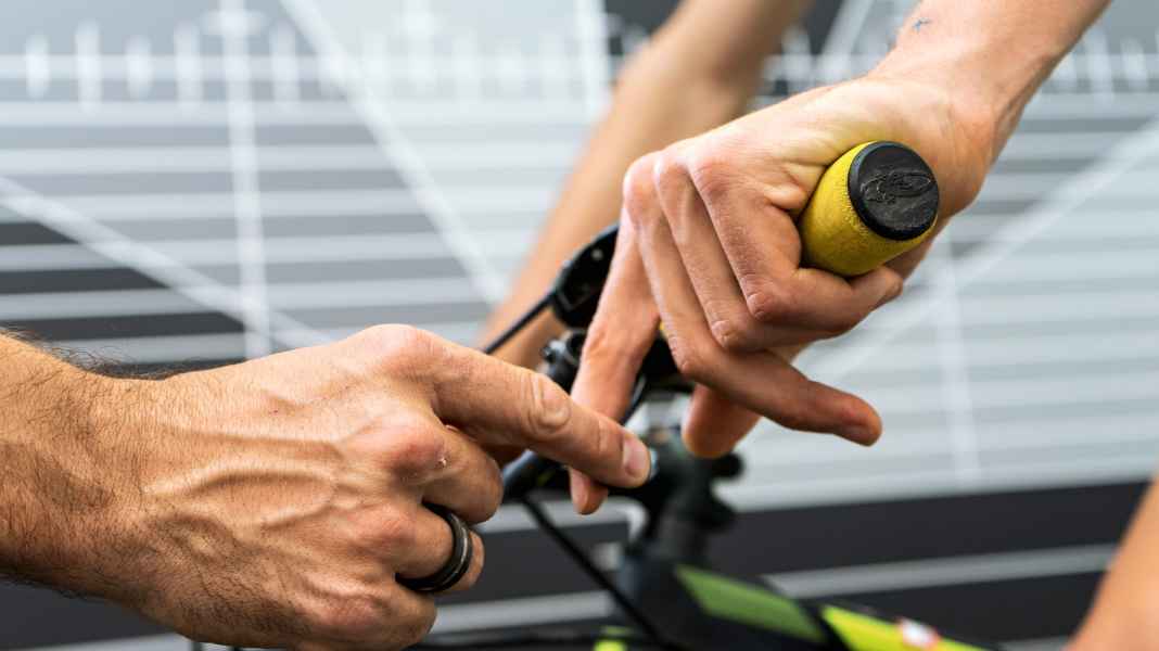 Making the most important settings on the MTB yourself