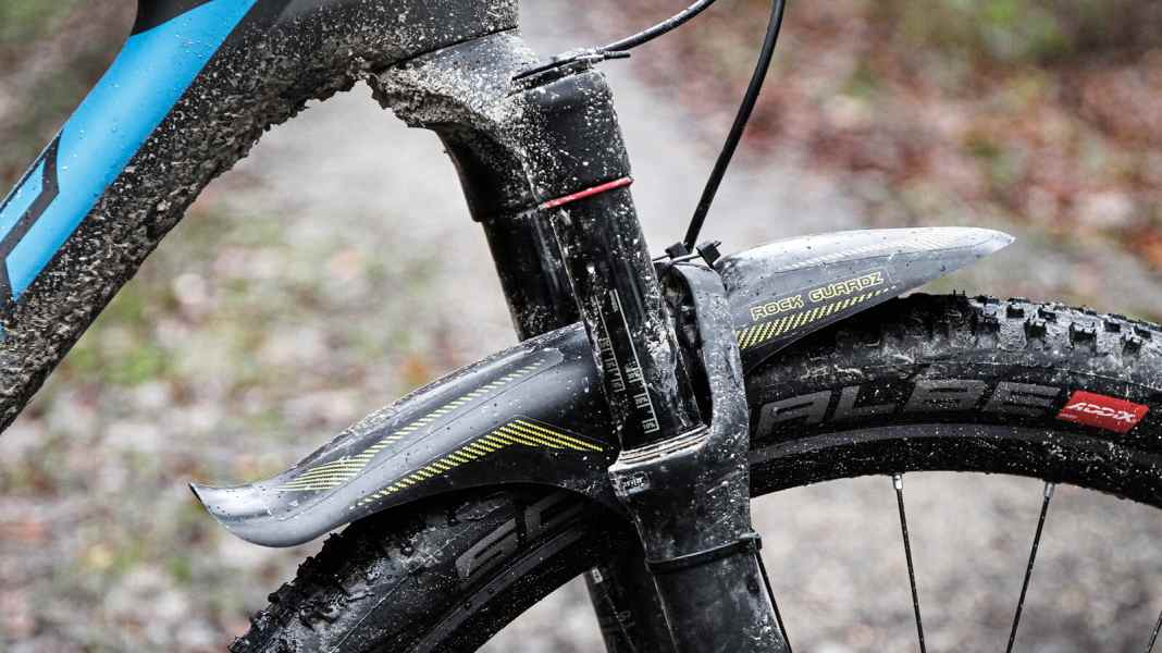 4 Mudguards fürs Mountainbike im Vergleich