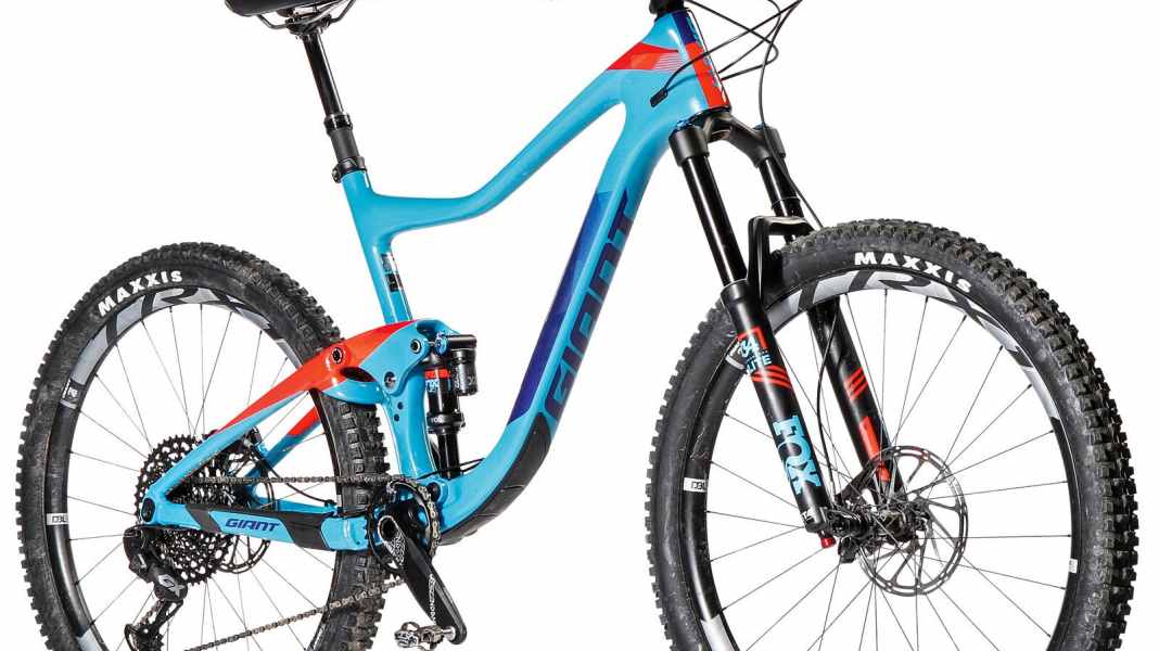 All Mountain: Giant Trance Advanced 1 on test
