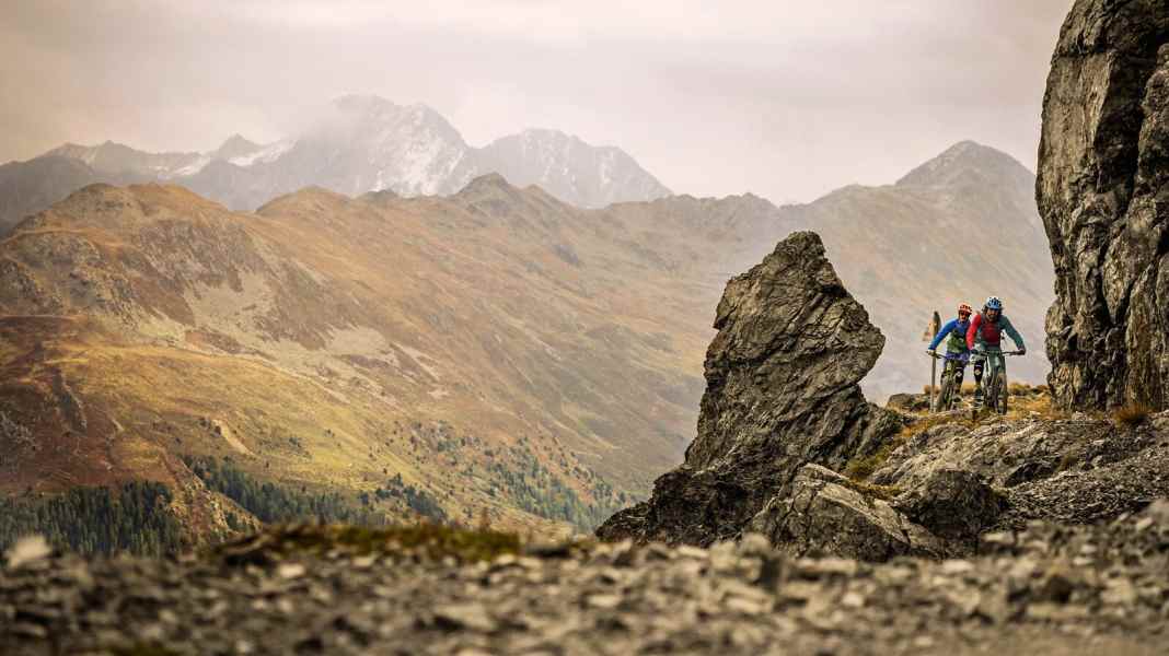 The three top trails around Davos