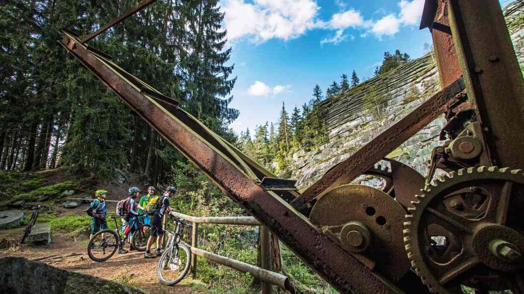 Great Fichtelgebirge tour for MTB trail fans