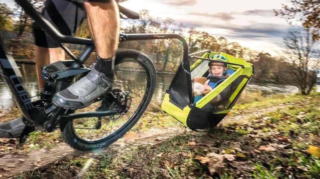 MTB trailers: 2 single trailers in a duel