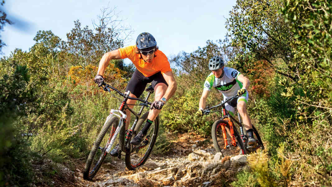 Cross-country forks in a duel