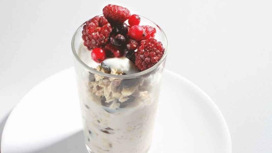 Wholemeal fruit muesli