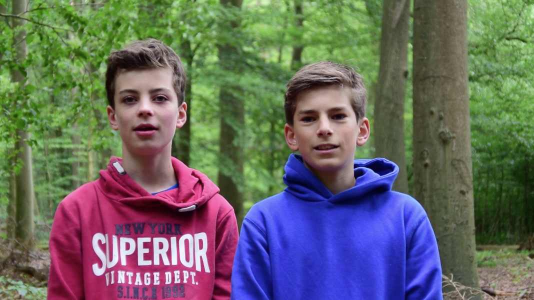 Young, cheeky, funny: Nils' and Filip's video application