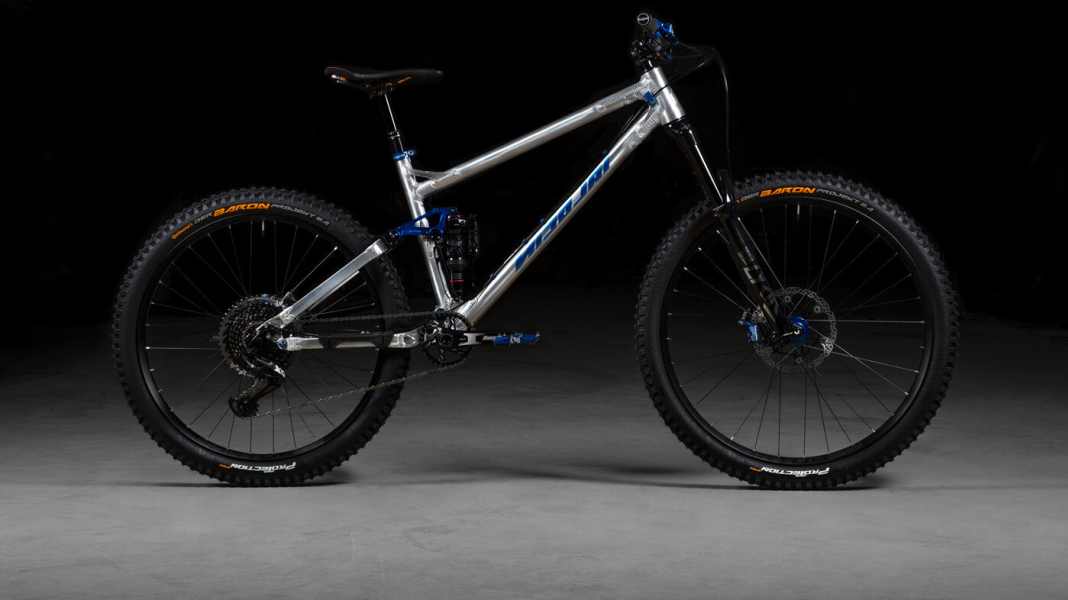 Extra-solid Nicolai Saturn trail bike