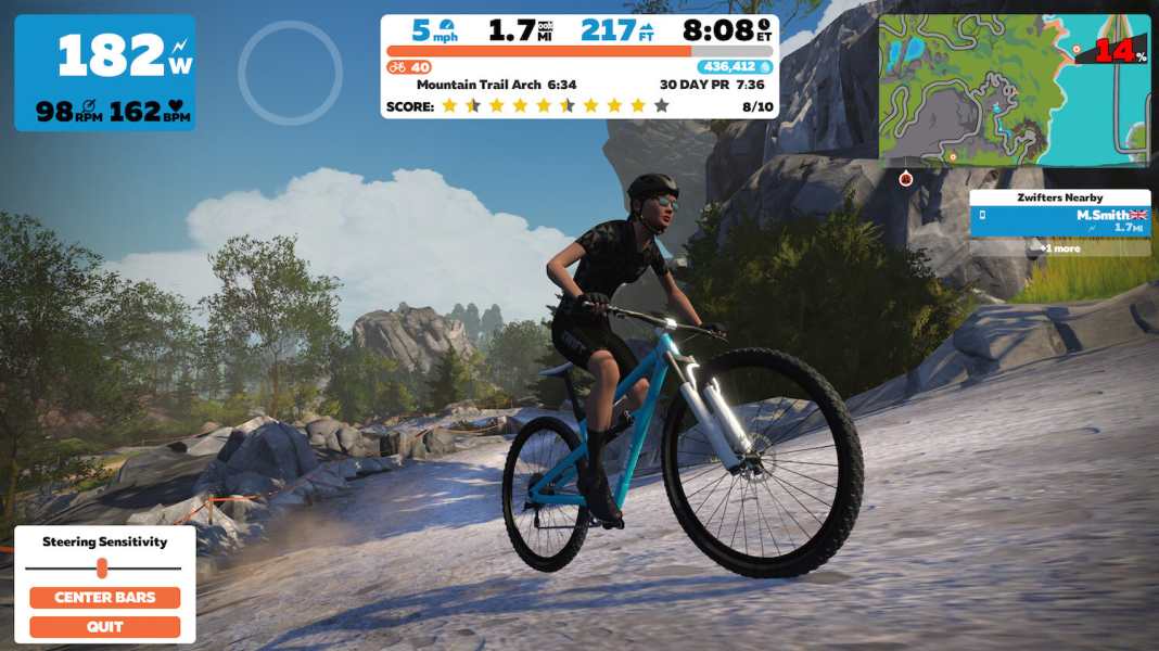 Smart roller training: Zwift for beginners
