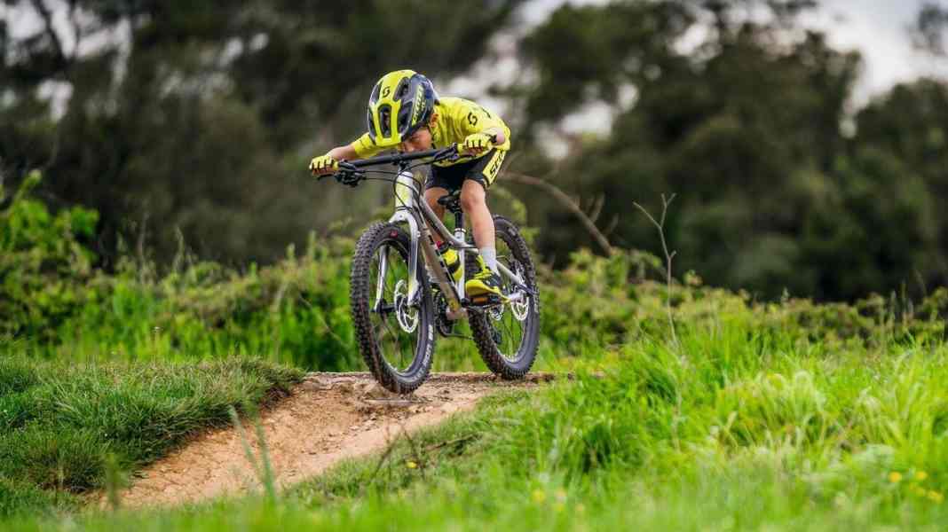 The new mountain bikes and cool accessories for children