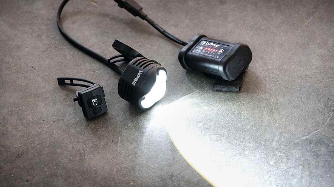 Already ridden: MTB lamp Lupine SL AF
