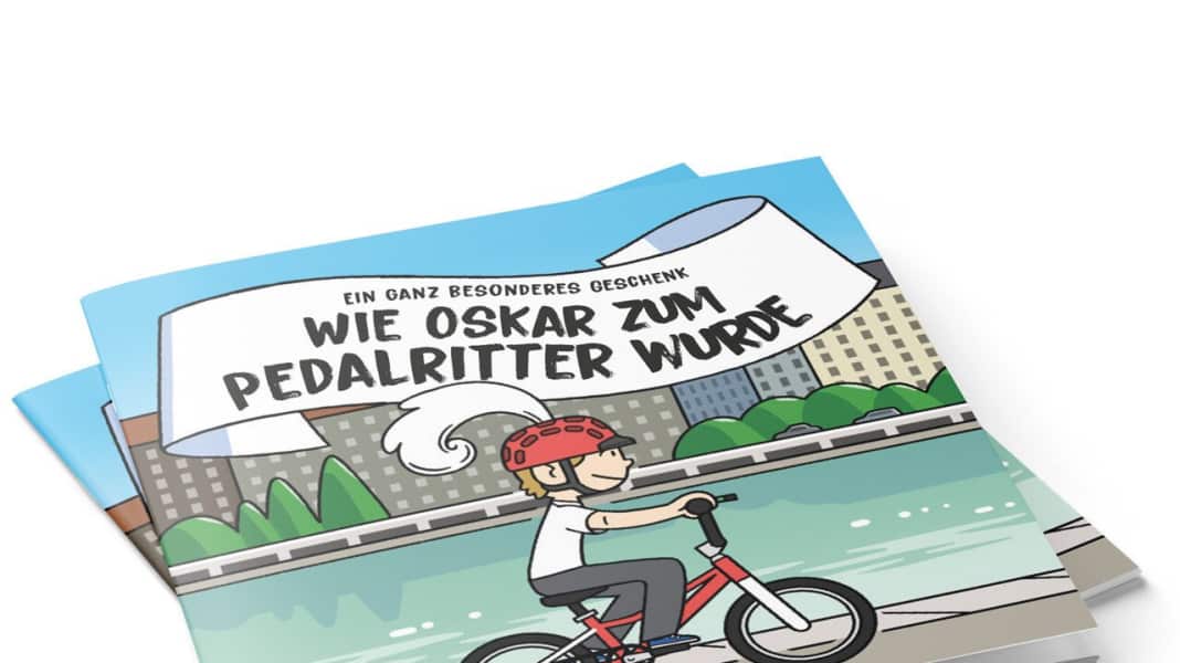 Without fear on the bike - children's book by Woom