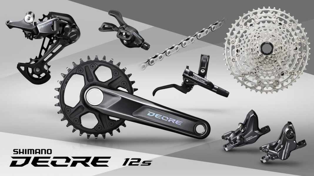 New: Shimano Deore drivetrain now 12-speed