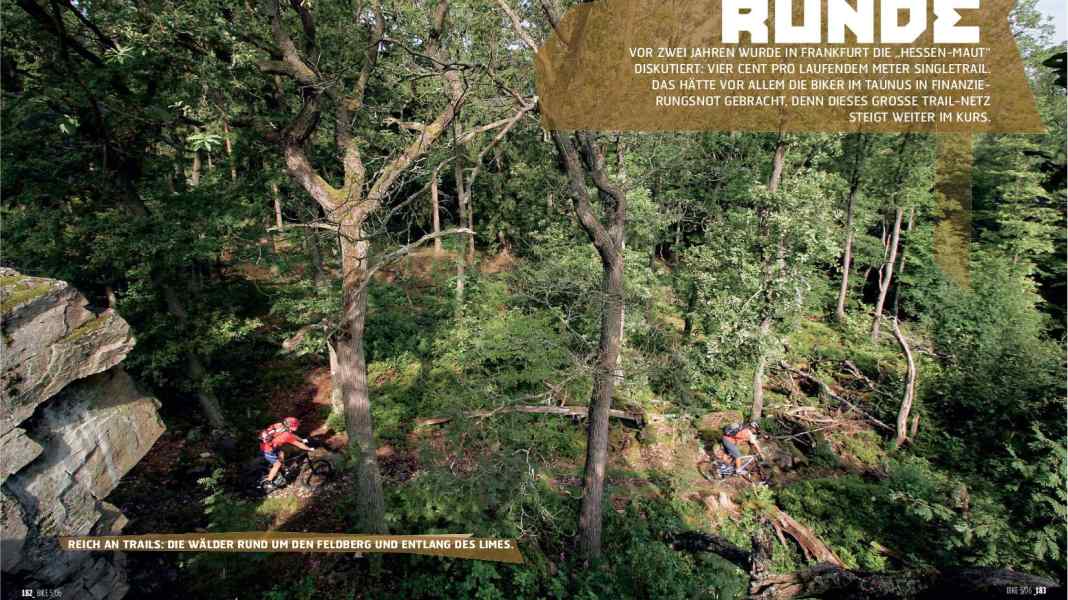 Germany: MTB tours in the Taunus