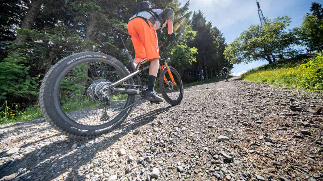 Already ridden: The Shimano XTR 12-speed drivetrain