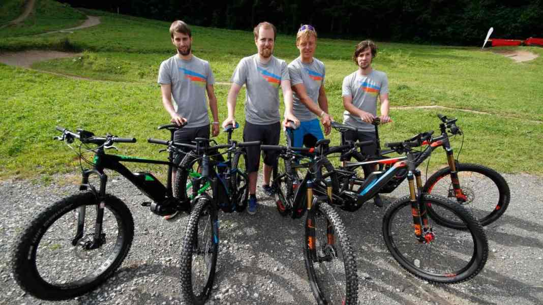 New E-MTB fleet from Cube