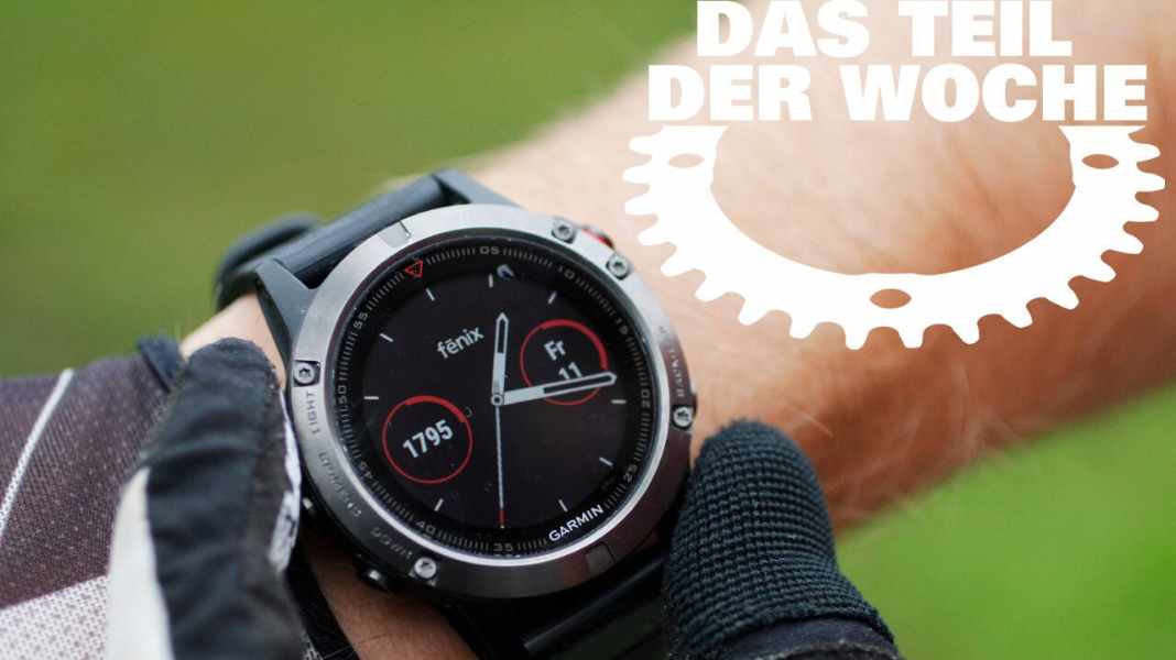 Teil der Woche: GPS-Smartwatch von Garmin