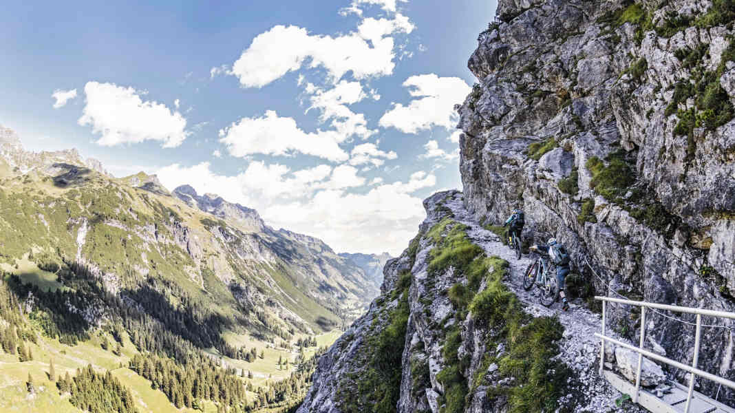 Kann man die Heckmair-Route mit dem E-MTB bezwingen?