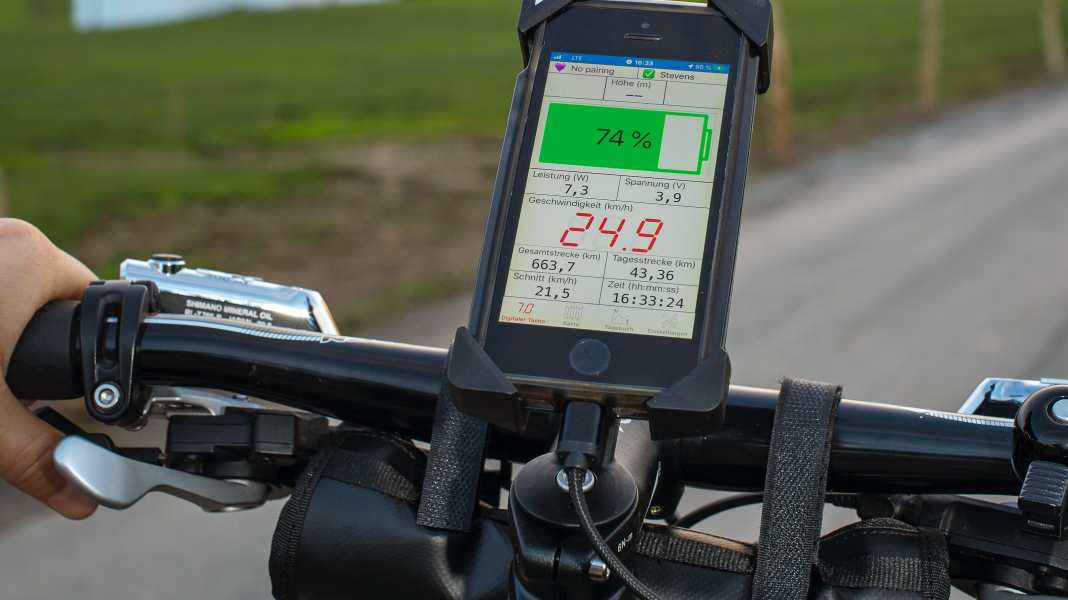 Alternative Energiequellen für Radcomputer & Co.