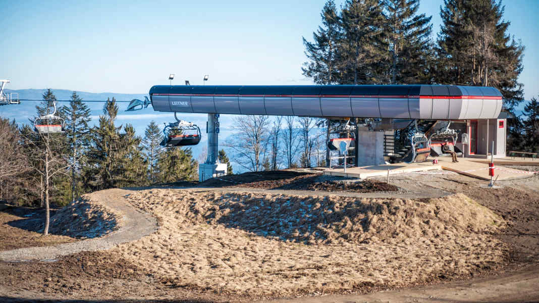 Neuer Lift im Bikepark Geisskopf: Vier statt zwölf Minuten