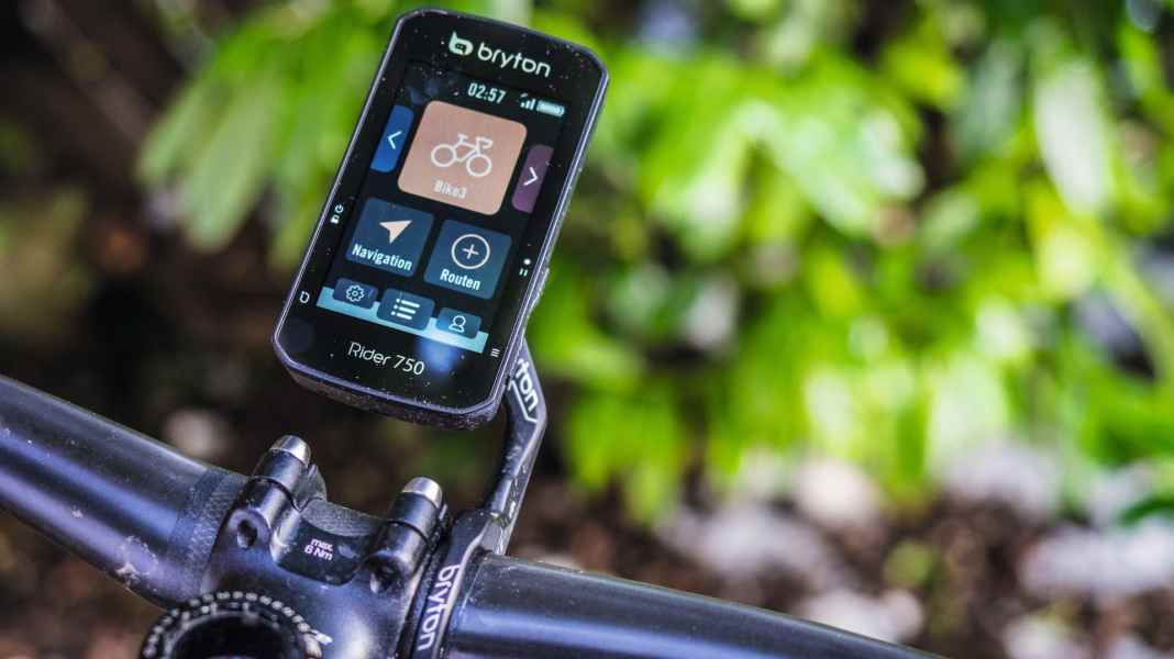 Practical test of the Bryton Rider 750 GPS computer