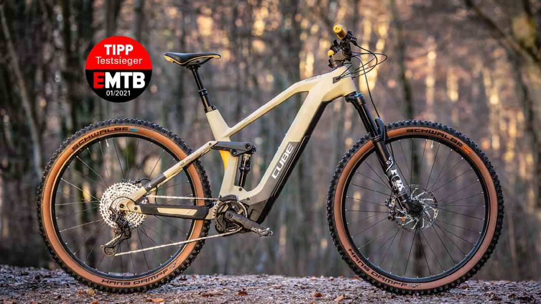 Test winner touring fullys: Cube Stereo Hybrid 140