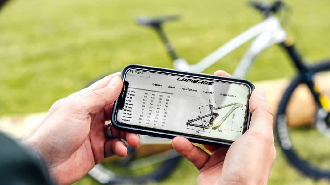 Steering angle to stack: geometry on a mountain bike